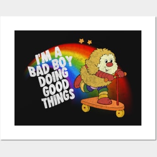 Bad Boy / Vintage Aesthetic Meme 80s Cartoon Design Posters and Art